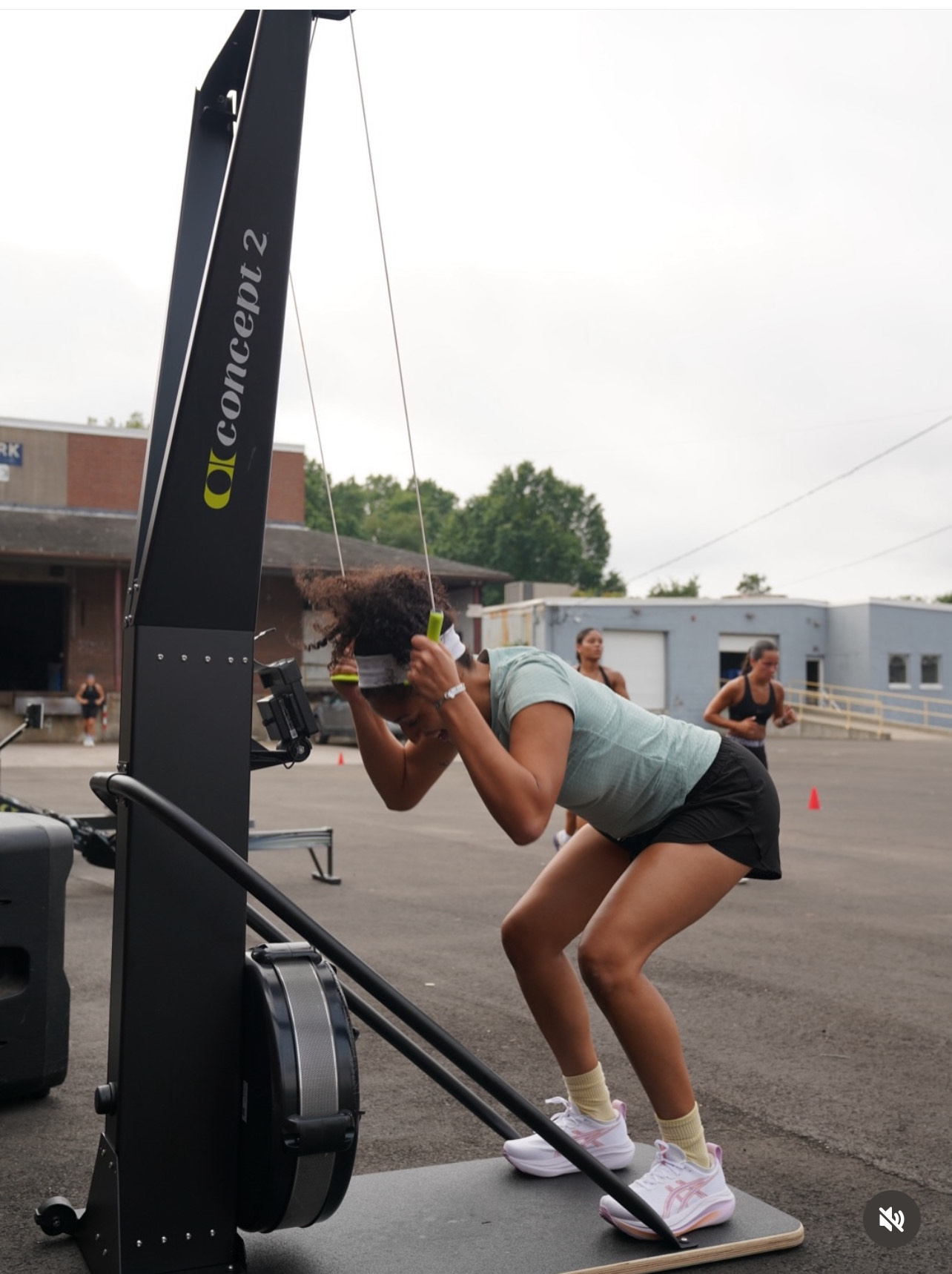 Community member sharing their DT HYROX Simulation experience